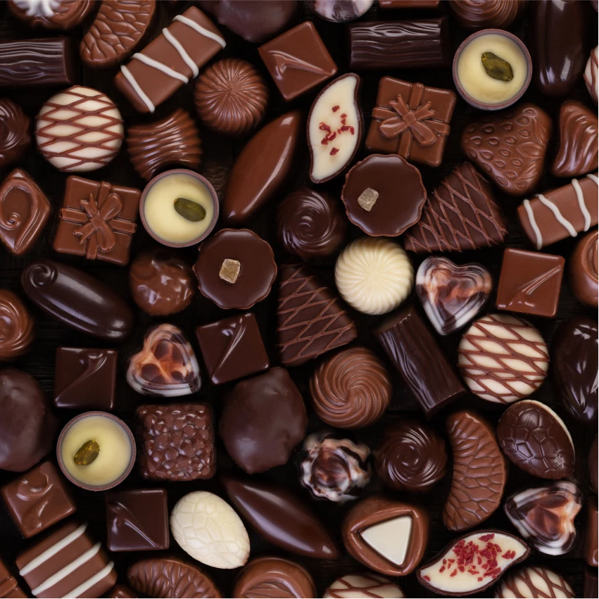 mixed chocolates